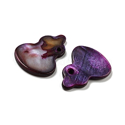Dyed Natural Freshwater Shell Pendants&nbsp;BSHE-G034-11C