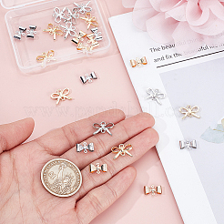 24Pcs 4 Styles Brass Connector Charms&nbsp;KK-GA0001-90