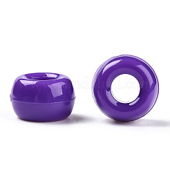 Opaque Plastic Beads&nbsp;KY-T025-01-F08