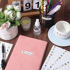 Self-Laminating Write-On Waterproof Baby Bottle Labels&nbsp;DIY-WH0504-25E