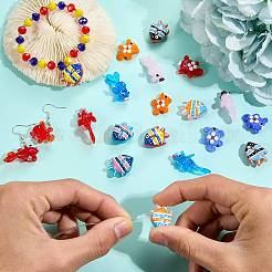 20Pcs Handmade Lampwork Beads&nbsp;LAMP-SZ0001-60