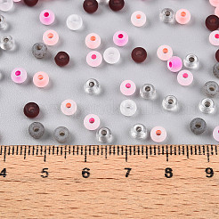 Frosted Glass Seed Beads&nbsp;SEED-N007-21A