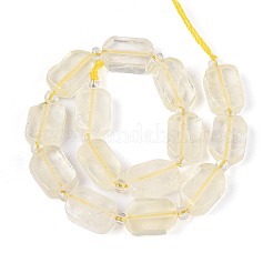Natural Lemon Quartz(Heated) Beads Strands&nbsp;G-C098-A27-01
