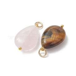 Natural Mixed Gemstone Pendants&nbsp;PALLOY-JF05387-01