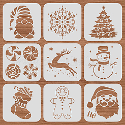 Plastic Painting Stencils Sets&nbsp;DIY-WH0172-795