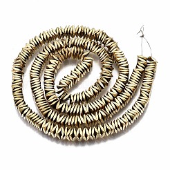 Electroplate Non-magnetic Synthetic Hematite Beads Strands&nbsp;X-G-T114-56G
