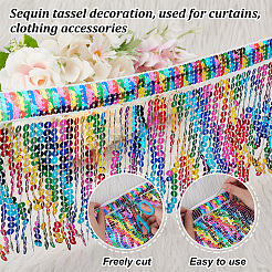 PET Tassel Trim&nbsp;DIY-WH0504-322A