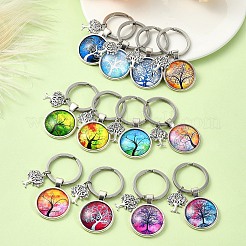 Alloy Glass Keychains&nbsp;KEYC-YW00008-01
