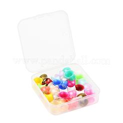 32Pcs 16 Colors Silicone Thin Ear Gauges Flesh Tunnels Plugs&nbsp;FIND-YW0001-16B
