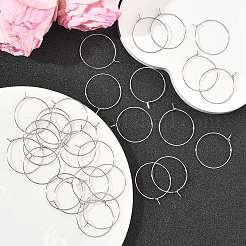 SHEGRACE Brass Hoop Earring Findings&nbsp;XGRPCH918-218P