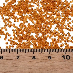 15/0 Transparent Czech Glass Seed Beads&nbsp;SEED-N004-004-17