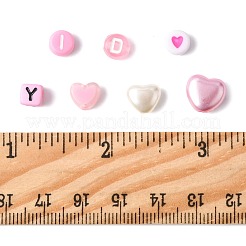 DIY Heart Letter Beads Findings Kit&nbsp;DIY-FS0009-98