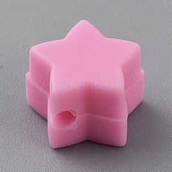 Star Silicone Focal Beads&nbsp;SIL-TAC0008-08B