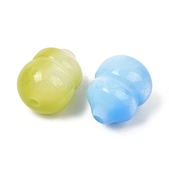 Two Tone Resin Beads&nbsp;RESI-P046-08A-M