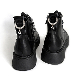 12Pcs 2Styles Alloy Shoes Charms&nbsp;HJEW-HY00019