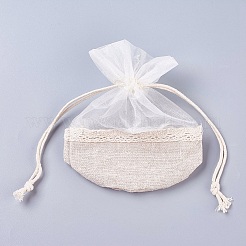 Organza Bags&nbsp;LS-OP-WH0007-01