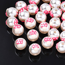 ABS Plastic Imitation Pearl Beads&nbsp;KY-N015-106