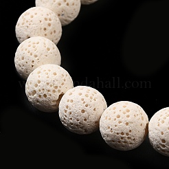 Natural Lava Rock Bead Strands&nbsp;G-L435-03-8mm-11