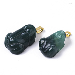 Natural Agate Pendants&nbsp;G-R459-007