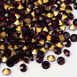 Back Plated Grade A Diamond Glass Pointed Rhinestone&nbsp;RGLA-SS6-016-01