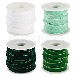 40 Yards 4 Colors Single Face Velvet Ribbon&nbsp;SRIB-TA0001-34A