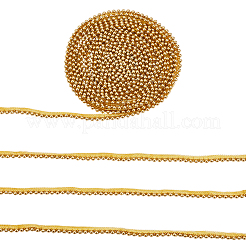 1Pc Polyester with Plastic Round Beaded Ribbon&nbsp;OCOR-CY0002-33