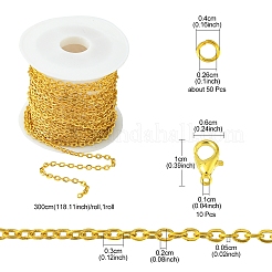 DIY Chain Bracelet Necklace Making Kit&nbsp;DIY-FS0003-62