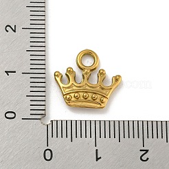 Ion Plating(IP) 304 Stainless Steel Charms&nbsp;STAS-N103-98G