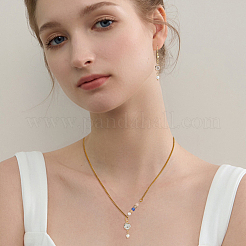 36Pcs 6 Styles Brass Pave Clear Cubic Zirconia Links&nbsp;KK-FH0008-12
