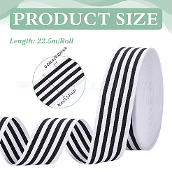 22.5M Polyester Stripe Ribbon&nbsp;OCOR-WR0001-91