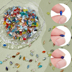 400Pcs 2 Bags Electroplate Glass Beads&nbsp;GLAA-SC0003-36B