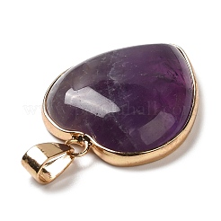 Natural Amethyst Pendants&nbsp;G-K335-04G-17