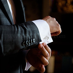 4 Pairs Alloy Cufflinks&nbsp;FIND-CA0011-40P