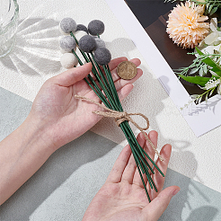 12Pcs 3 Colors Wool Artificial Flower&nbsp;AJEW-PH01681