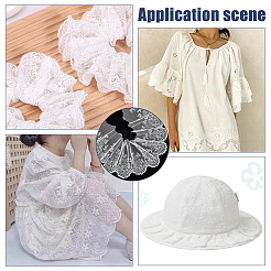 Polyester Lace Trims&nbsp;SRIB-WR0001-15B