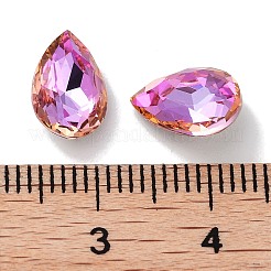 Glass Rhinestone Cabochons&nbsp;RGLA-G020-06B-D502