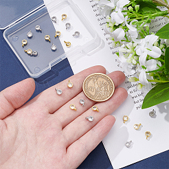 24Pcs 2 Colors Brass Micro Pave Cubic Zirconia Pendants&nbsp;KK-UN0005-06