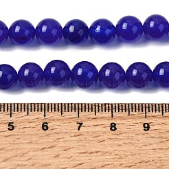Natural White Jade Beads Strands&nbsp;G-H348-8mm-07
