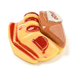 Coffee Theme Opaque Resin Decoden Cabochons&nbsp;RESI-M042-01A