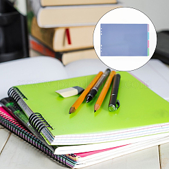 PP Plastic Binder Dividers&nbsp;DIY-WH0504-662