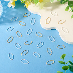24Pcs 2 Colors Brass Linking Rings&nbsp;KK-TA0003-06