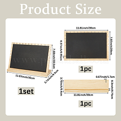 Bamboo Slant Back Necklace Organizer Display Stands&nbsp;NDIS-WH20004-01B