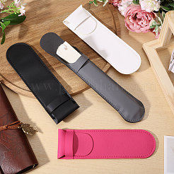4Pcs 4 Colors PU Leather Portable Pen Storage Case&nbsp;AJEW-CA0004-86