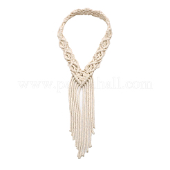 Handmade Macrame Cotton Headband&nbsp;MAKN-PW0001-062A