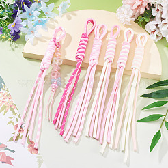 10Pcs 5 Colors Polyester Pendant Decorations&nbsp;MOBA-TA0001-02B