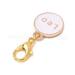 12Pcs Alloy Enamel Pendant Decorations&nbsp;HJEW-JM04204-01