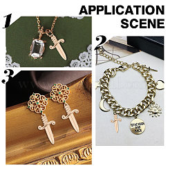 10Pcs Brass Pendants&nbsp;KK-UN0001-27
