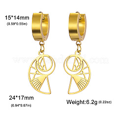 304 Stainless Steel Hoop Earrings&nbsp;FS-WGB851A-04