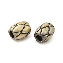 Tibetan Style Rack Plating Brass Bead&nbsp;KK-Q805-25AB