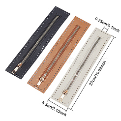 3Pcs 3 Colors Alloy Zipper&nbsp;FIND-WR0006-41
